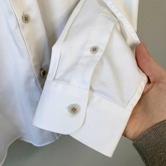 Ted Baker London Crazee White Button Down Shirt 7 - Picture 5 of 15